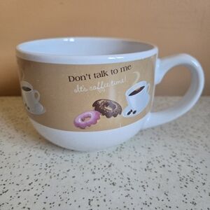 It's Coffee Time Mug with Donut Design